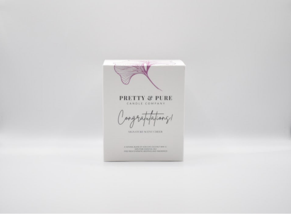 Congratulations Candle - Signature Scent Cheer